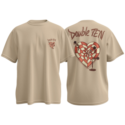 DOUBLE TEN HEARTS SHIRT